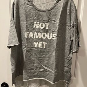 Loose jumper “Not Famous Yet”